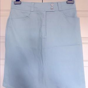 Sky Blue Skirt